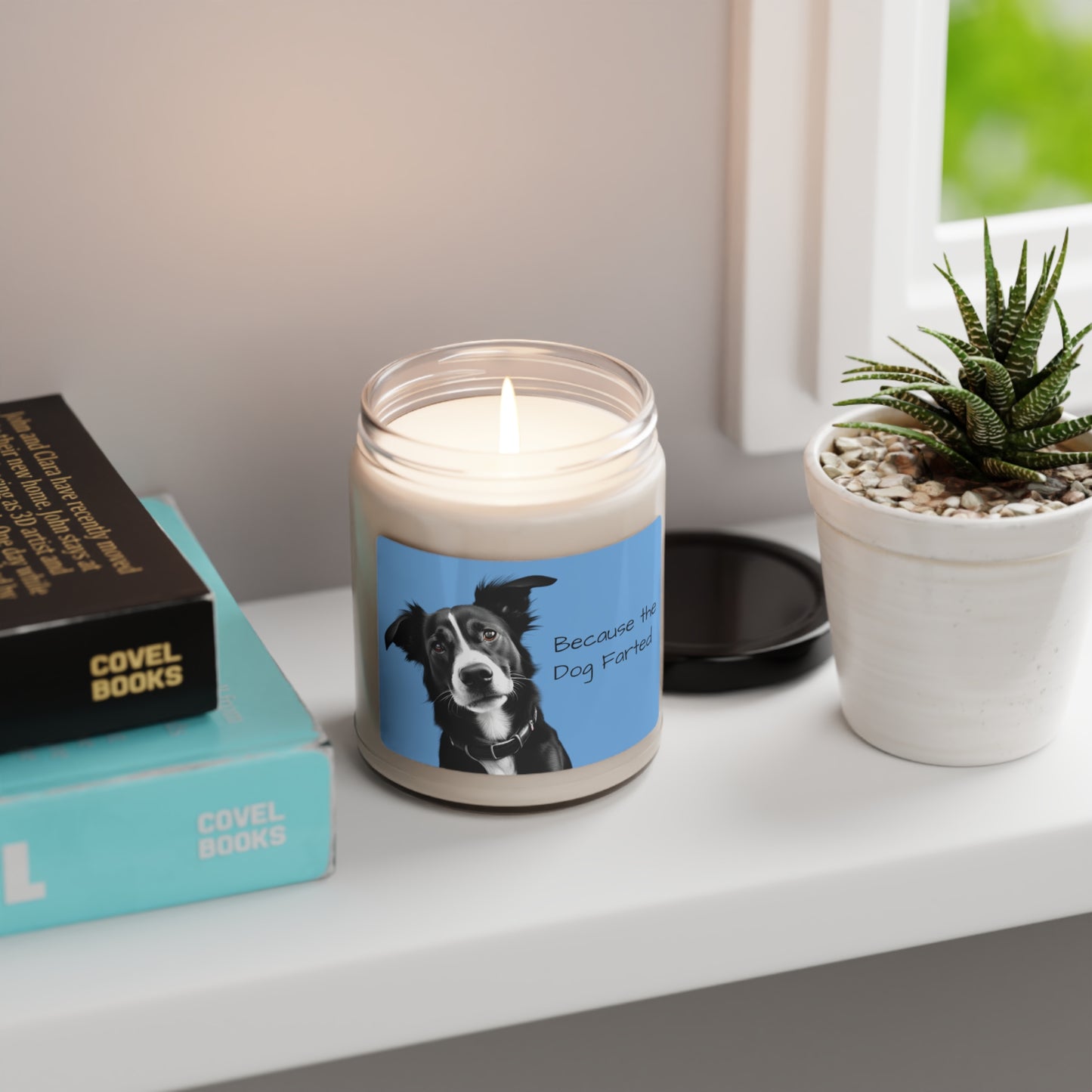 Because the dog farted - Scented Soy Candle, 9oz