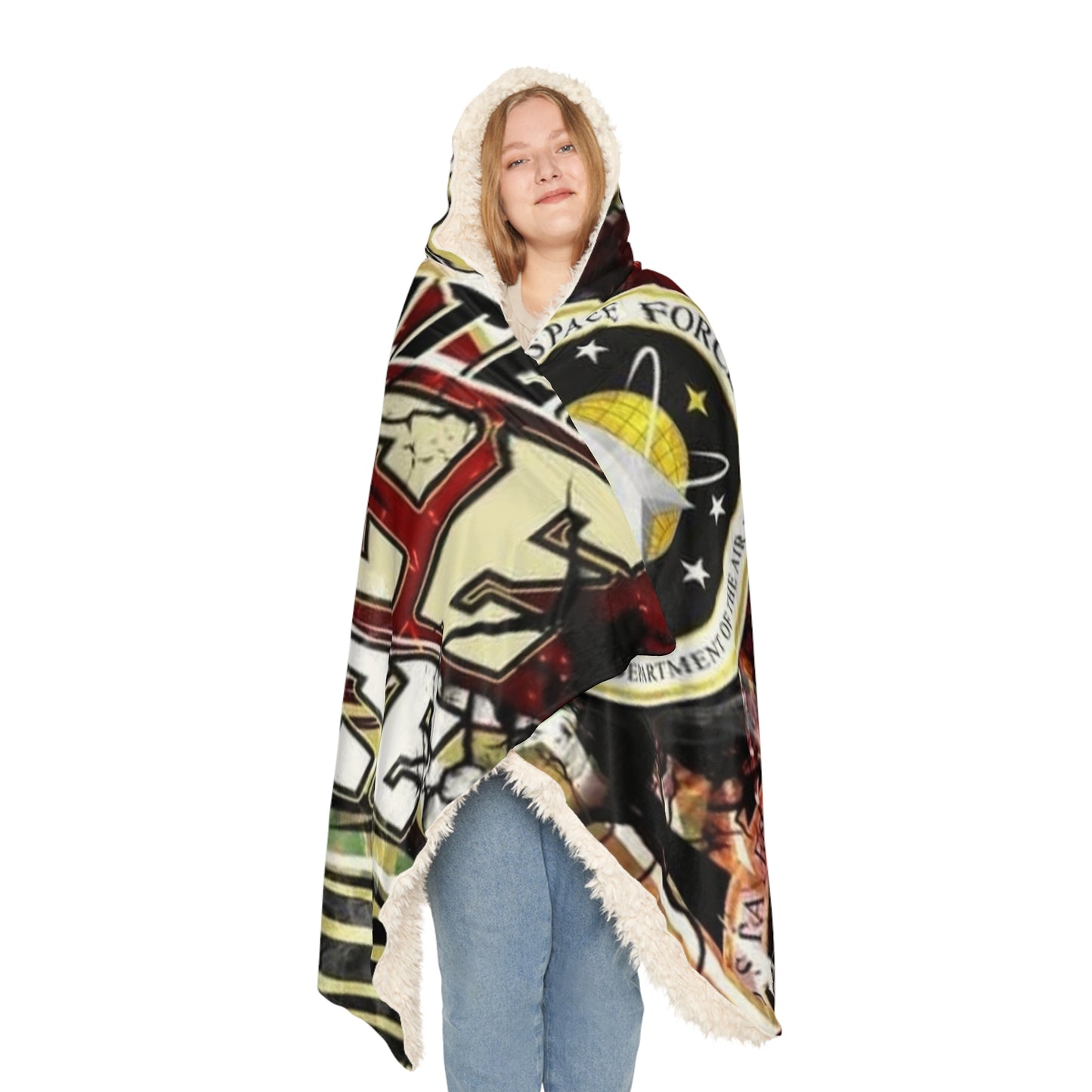 US Space Force Snuggle Blanket