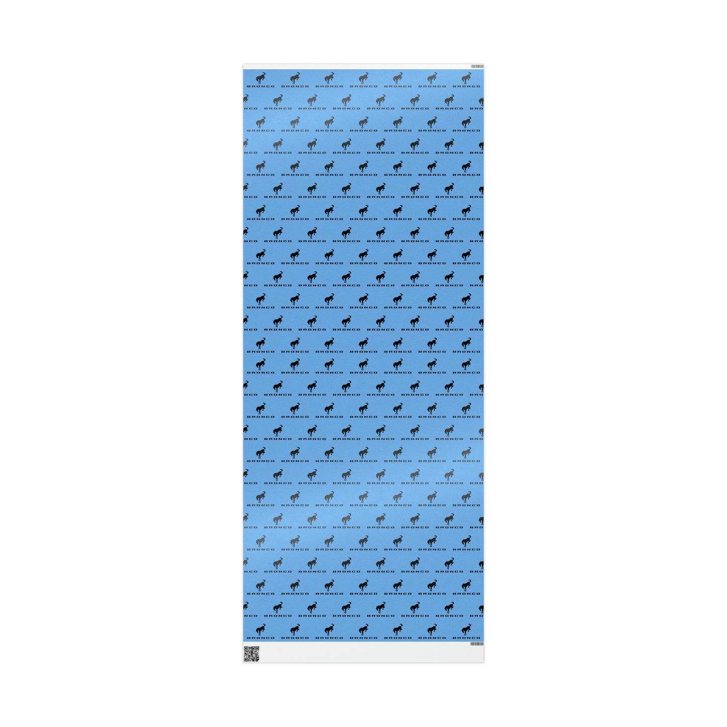 Bronco (Blue) Wrapping Paper