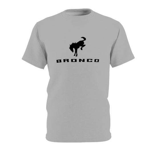 Bronco (GREY) Unisex Cut & Sew Tee (AOP)