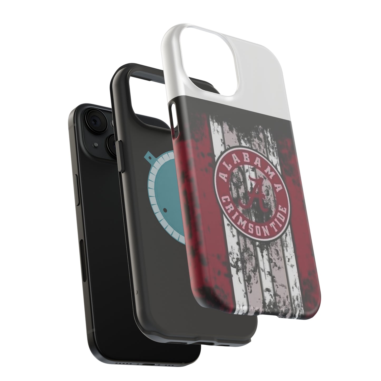 Alabama Crimson Tide MagSafe Tough Cases (White)