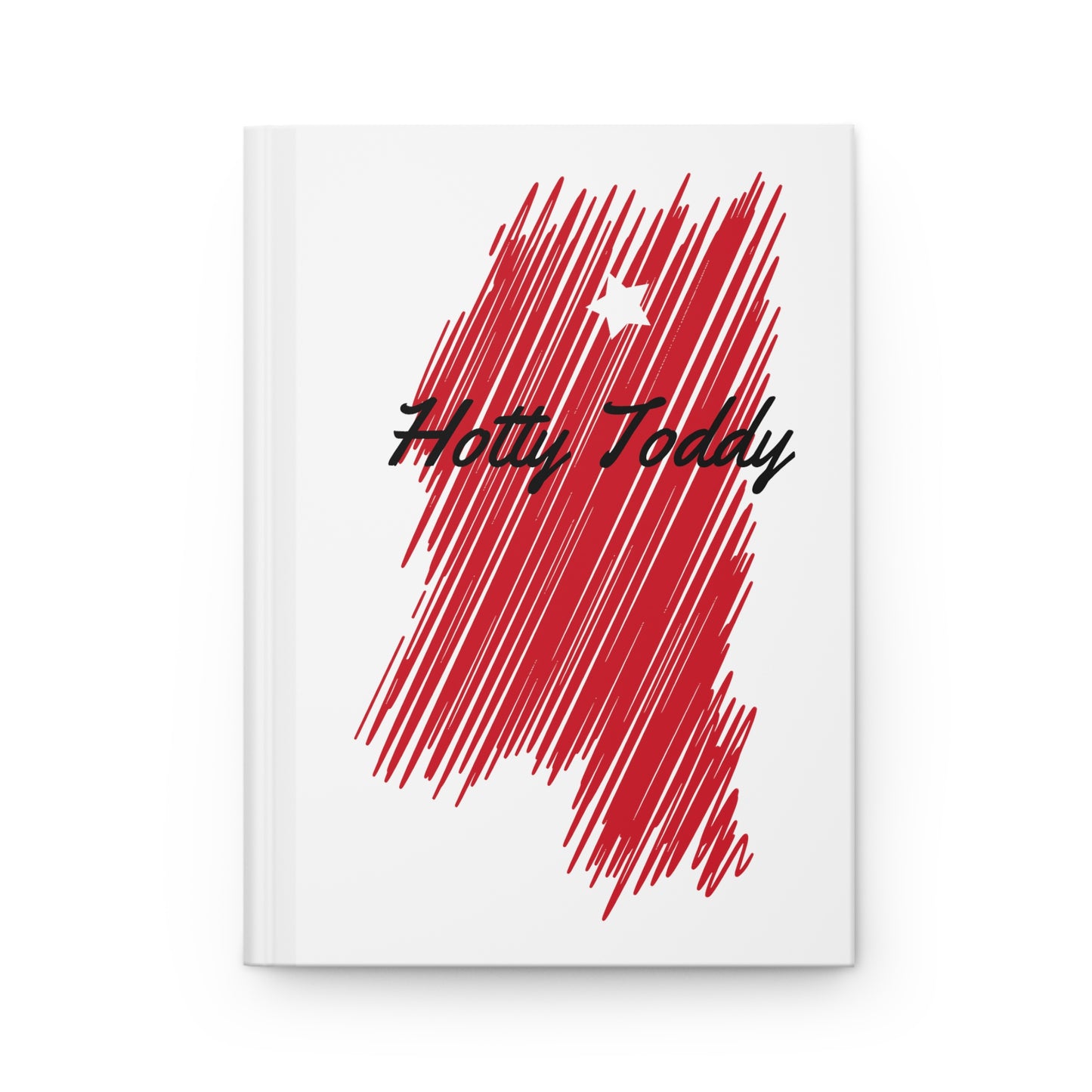 Hotty Toddy Oxford Mississippi Hardcover Journal Matte