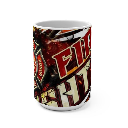 Fire Fighter Mug 15oz