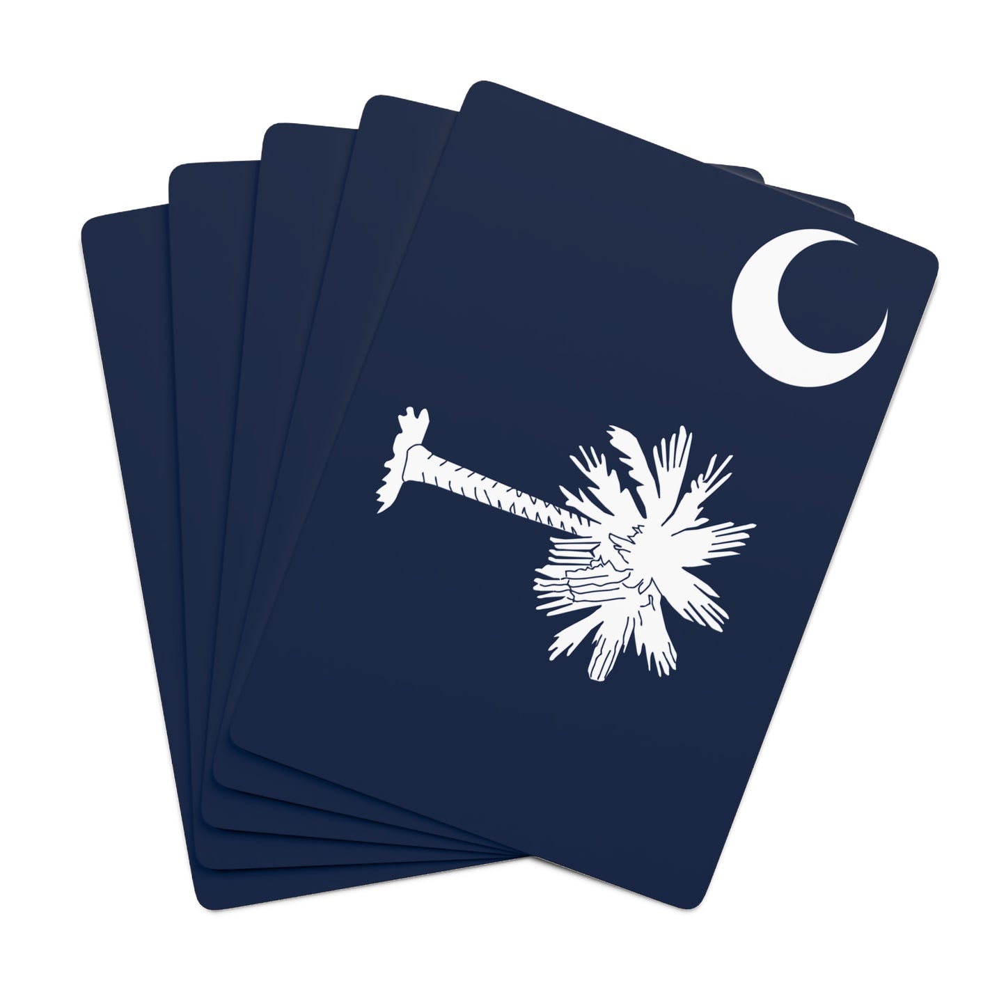 South Carolina State Flag Poker Cards