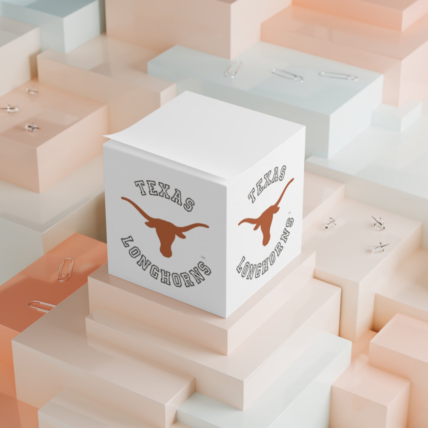 Texas Longhorns Note Cube