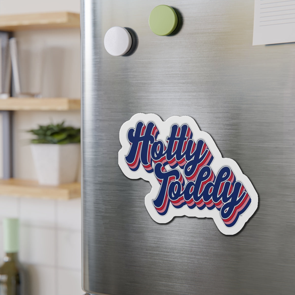 Hotty Toddy Die-Cut Magnets