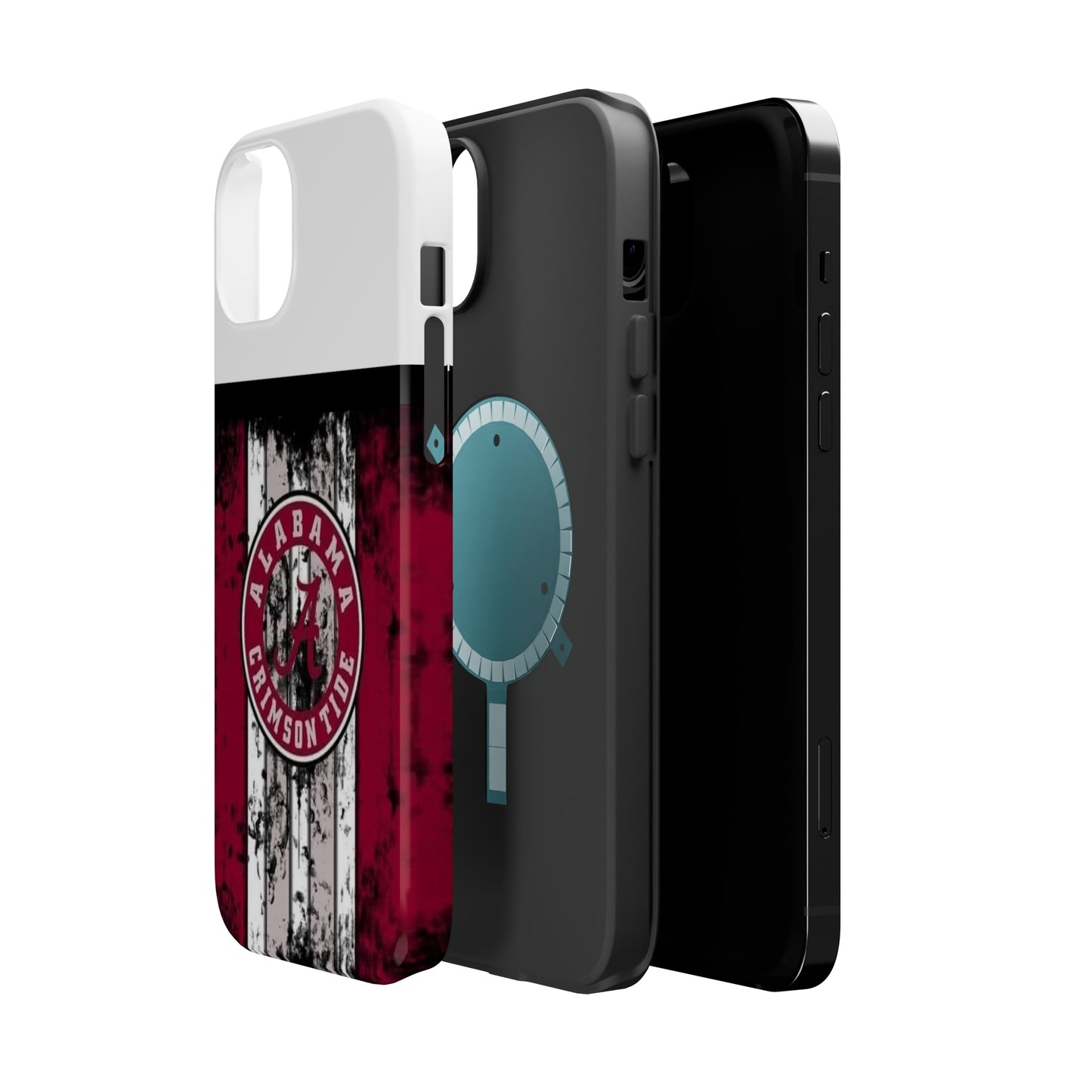 Alabama Crimson Tide MagSafe Tough Cases (White)