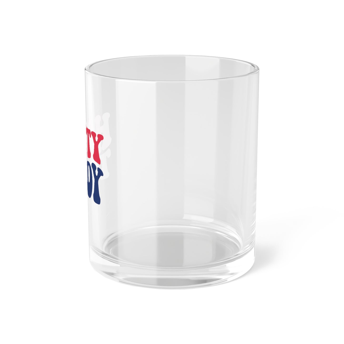 Hotty Toddy Groovy Bar Glass