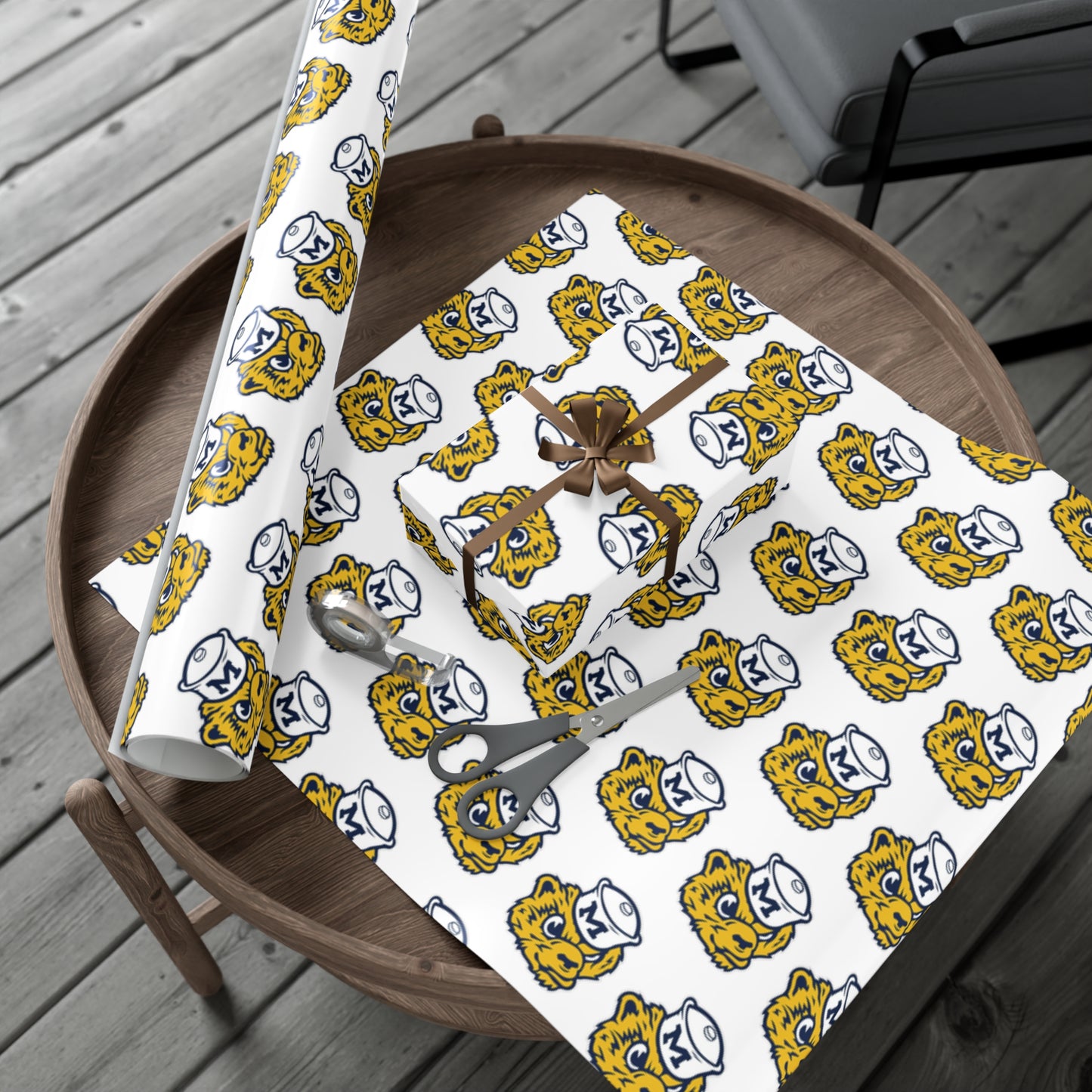 University of Michigan Wolverines Gift Wrap Papers
