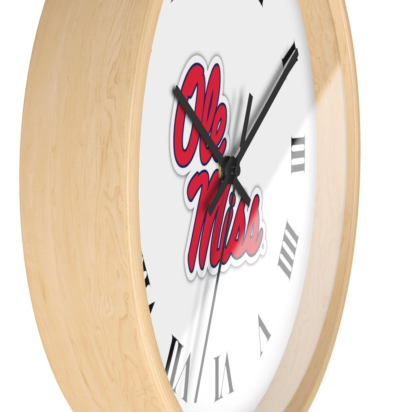 Ole Miss Wall Clock