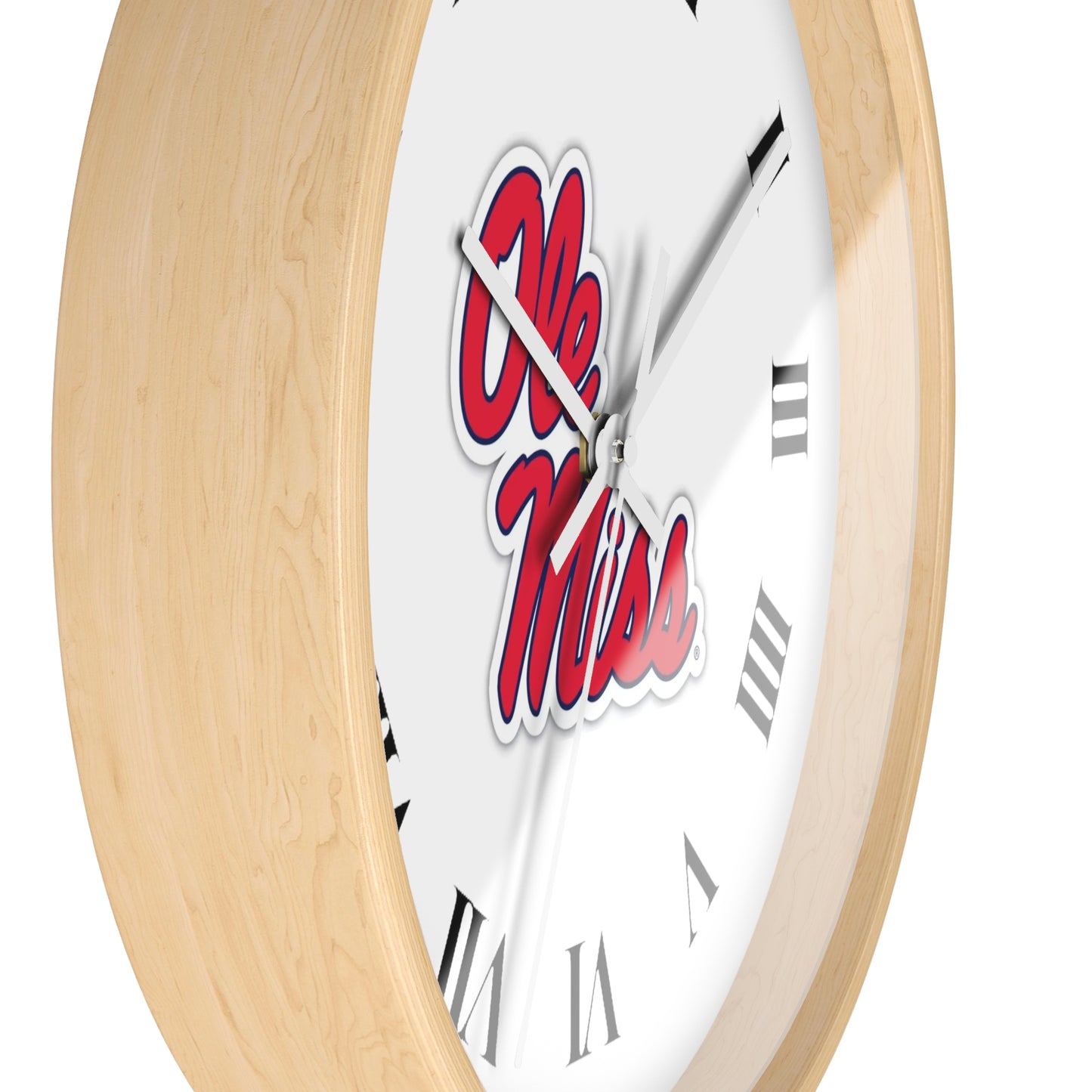 Ole Miss Wall Clock
