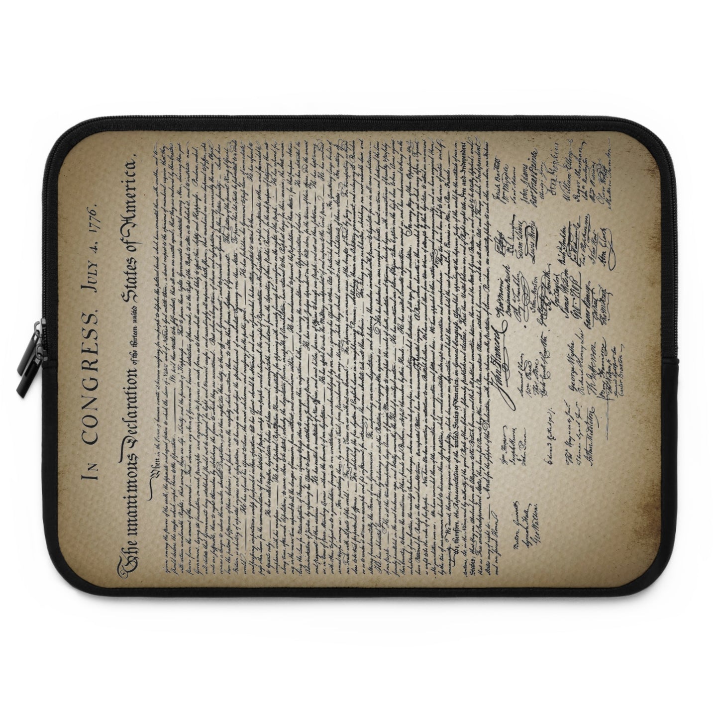 Declaration of Independence Laptop Sleeve