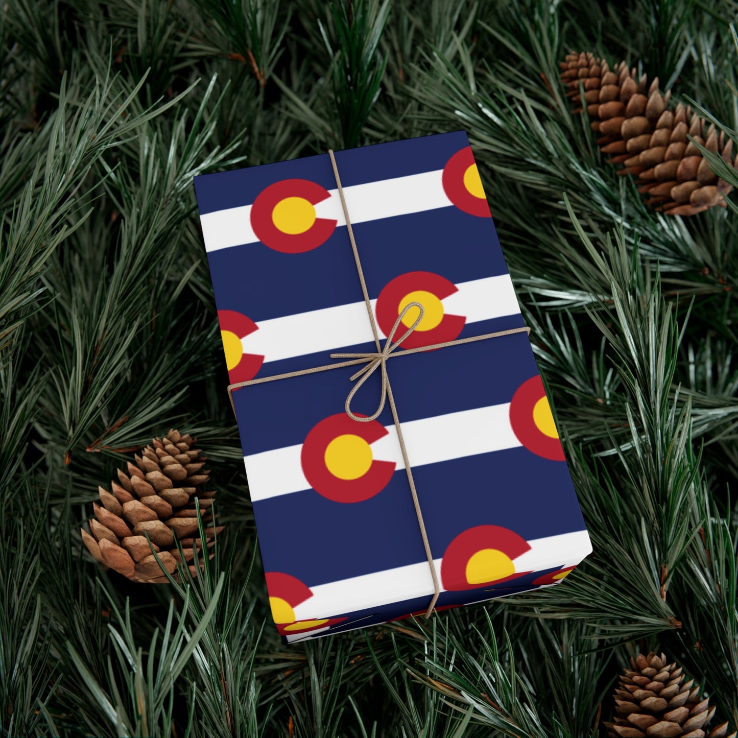 Colorado Flag Gift Wrap Papers