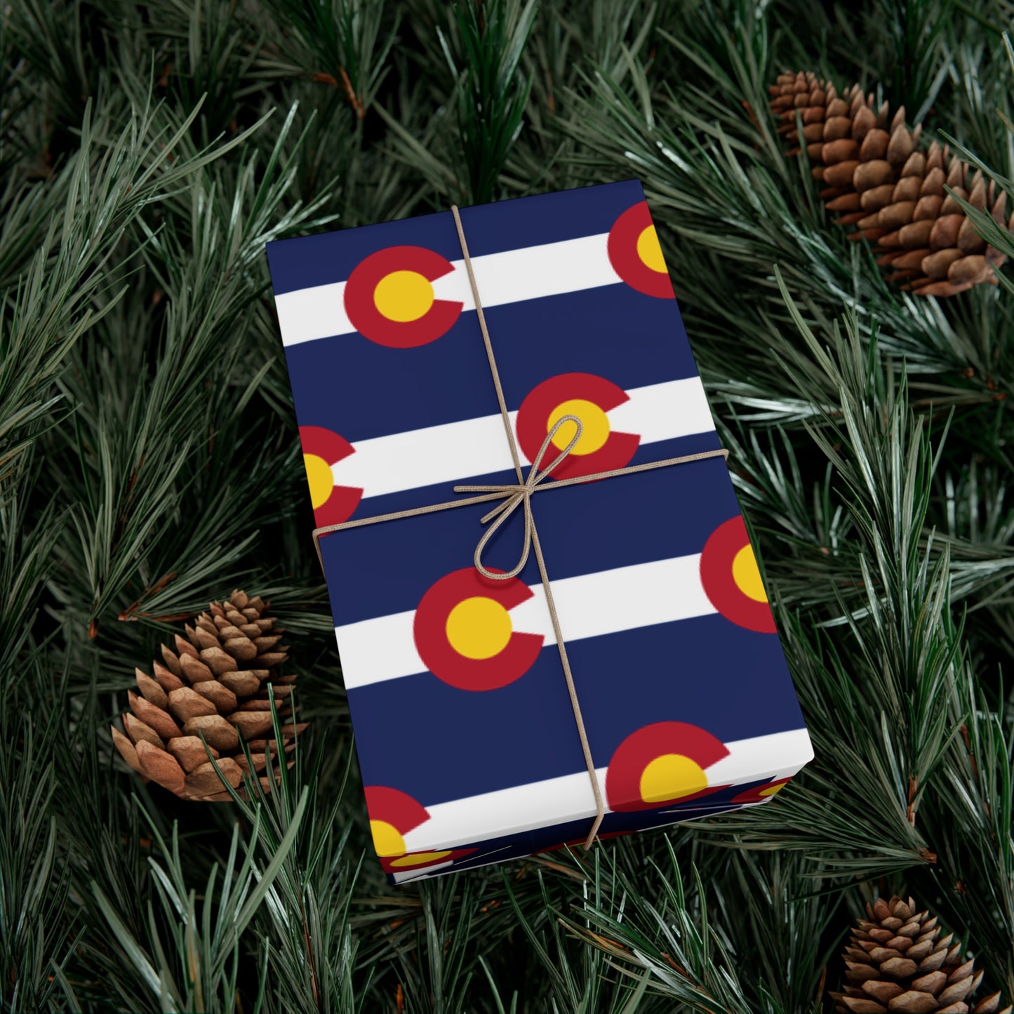 Colorado Flag Gift Wrap Papers