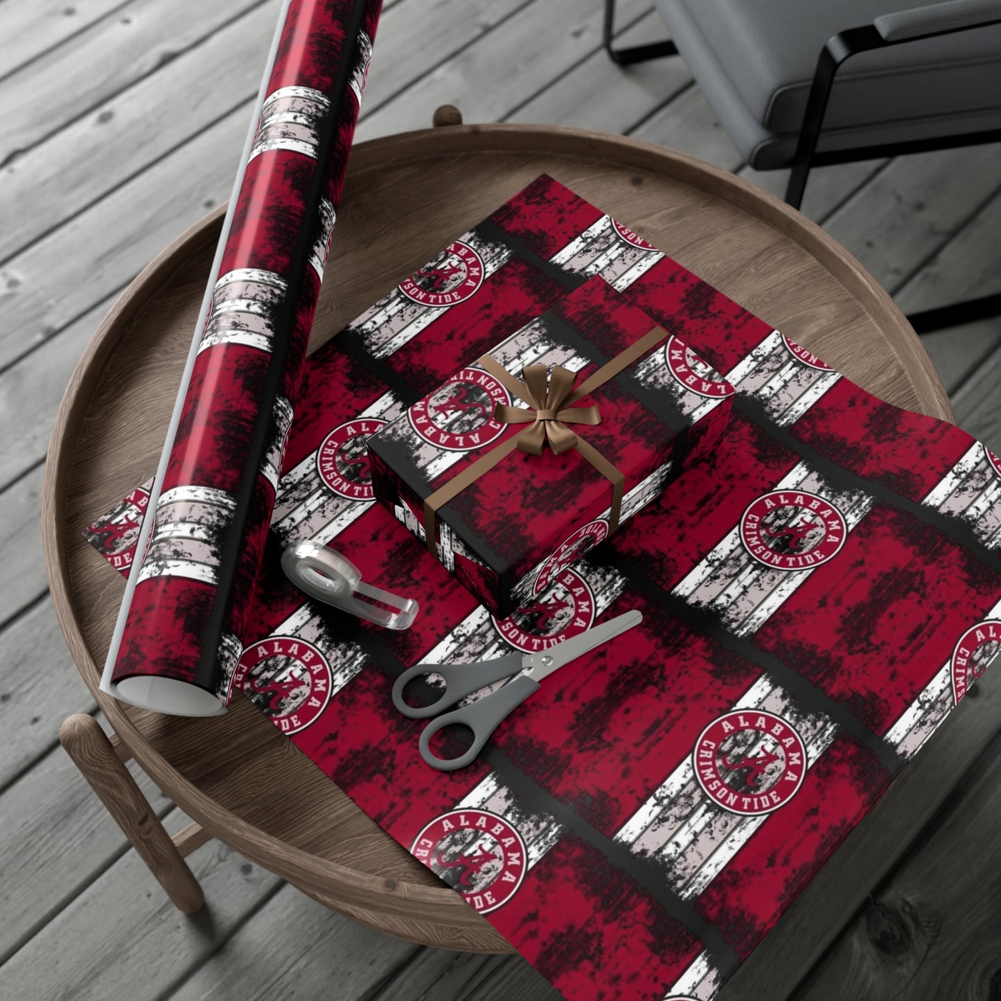 Alabama Crimson Tide Gift Wrap Papers