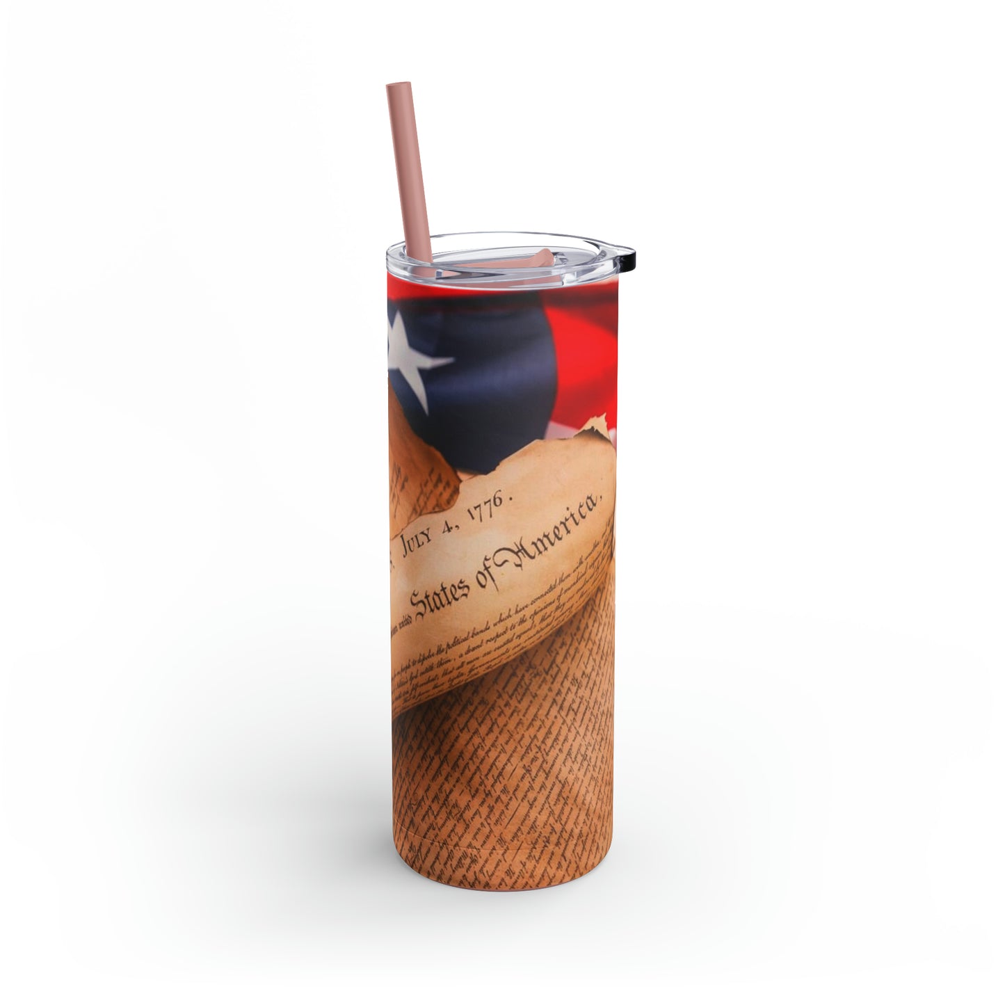 Patriotic Maars Maker Skinny Matte Tumbler, 20oz