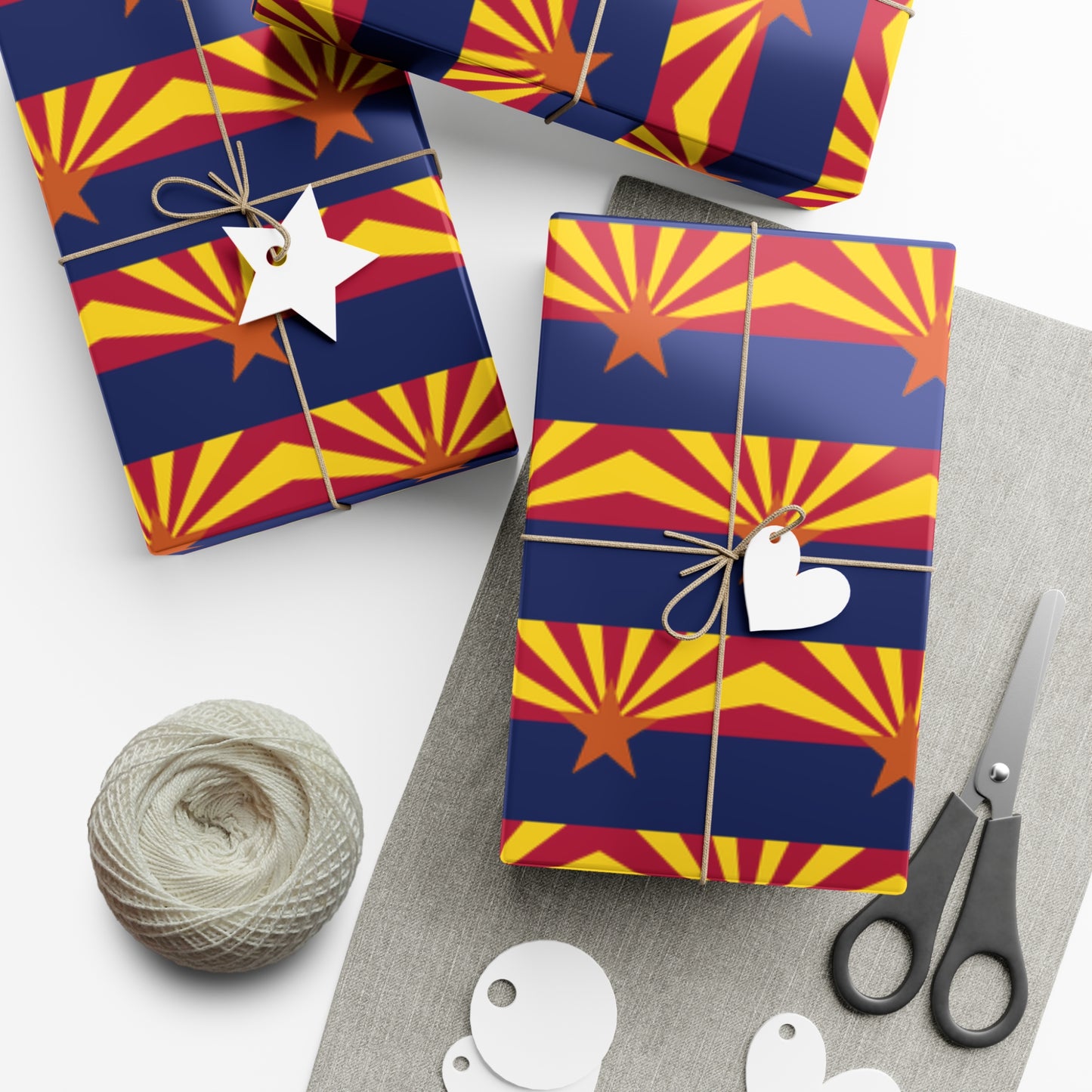Arizona Flag Gift Wrap Papers