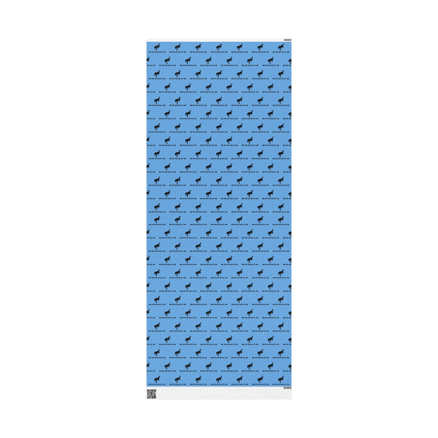 Bronco (Blue) Wrapping Paper