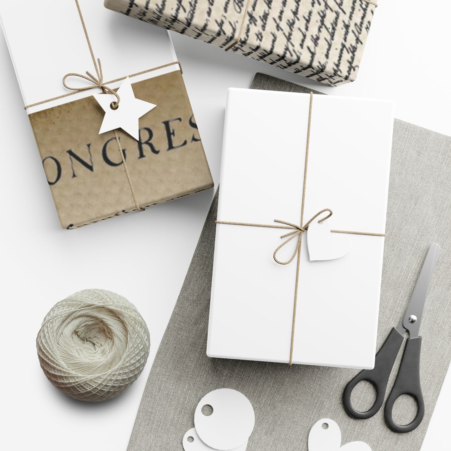 Declaration of Independence Gift Wrap Papers