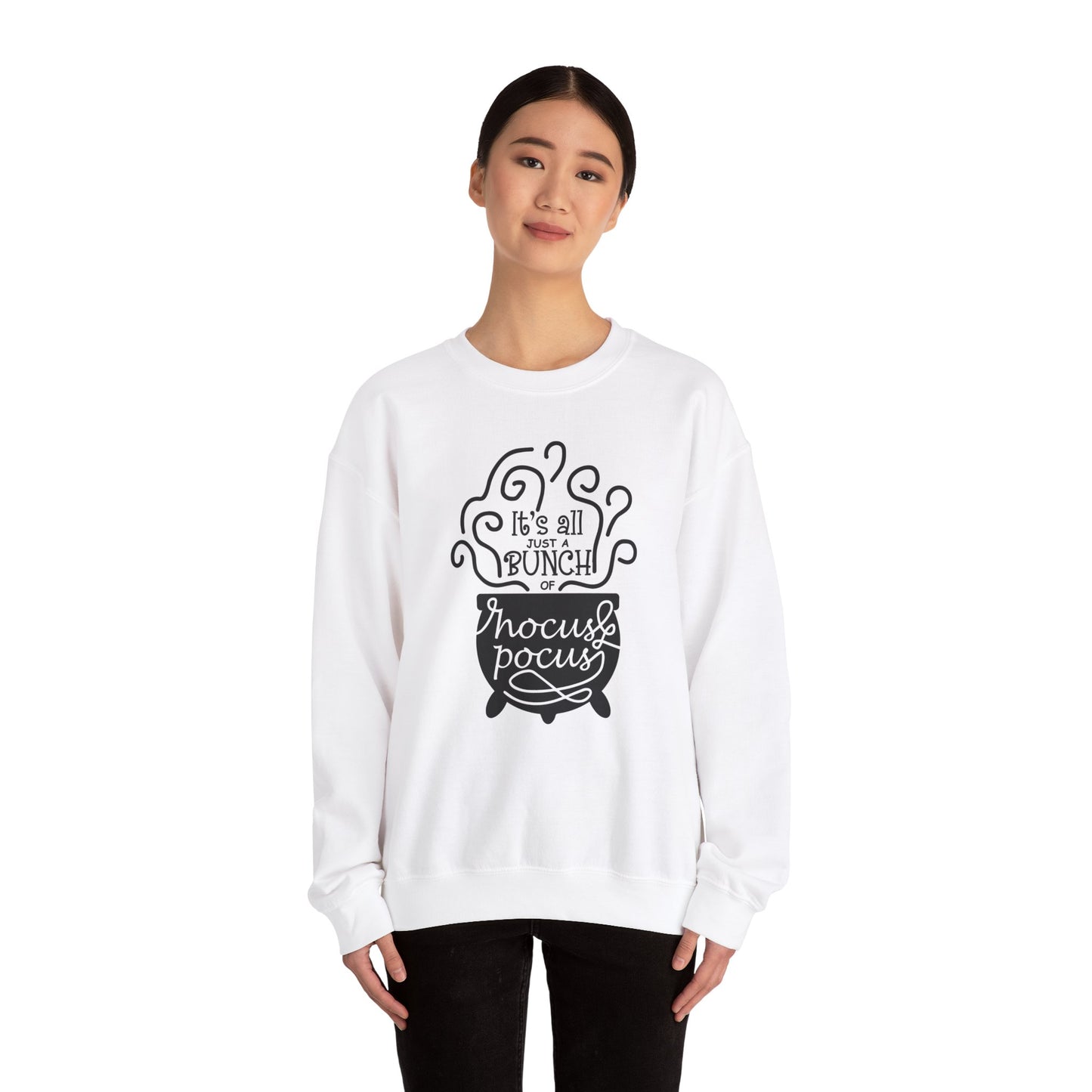 Bunch of Hocus Pocus Unisex Heavy Blend™ Crewneck Sweatshirt