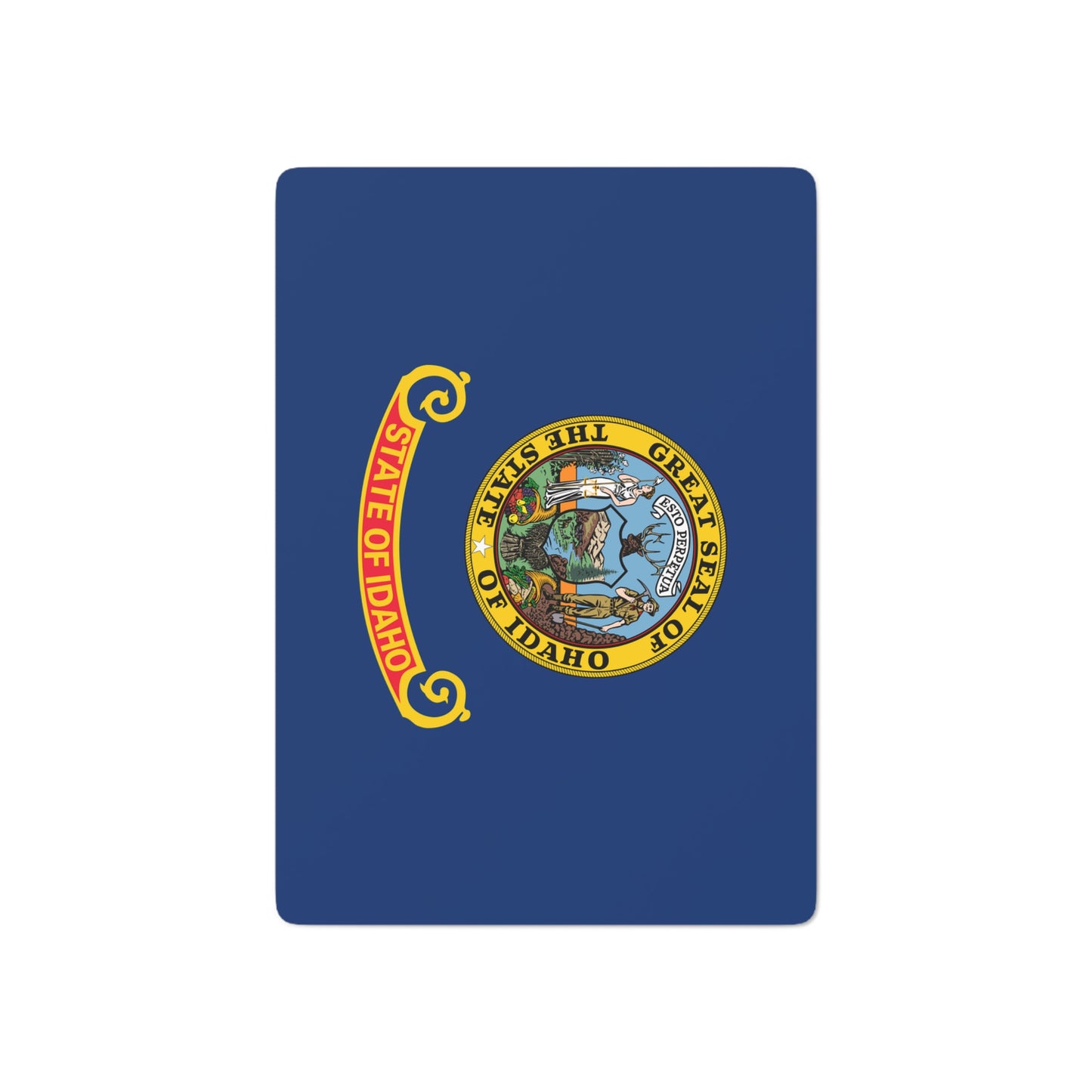 Idaho State Flag Poker Cards
