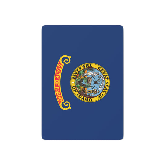Idaho State Flag Poker Cards