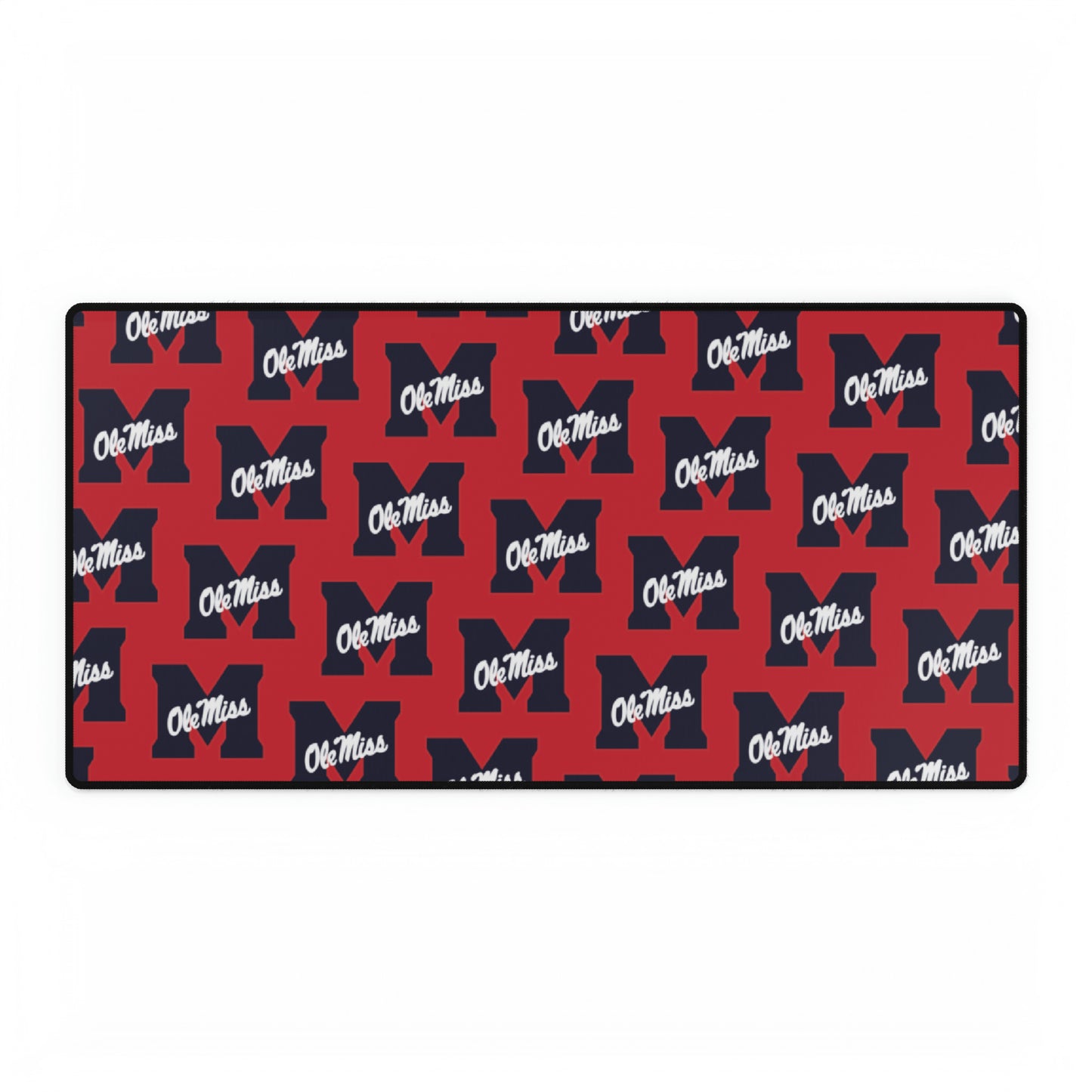 Ole Miss "M" Desk Mat (Red)