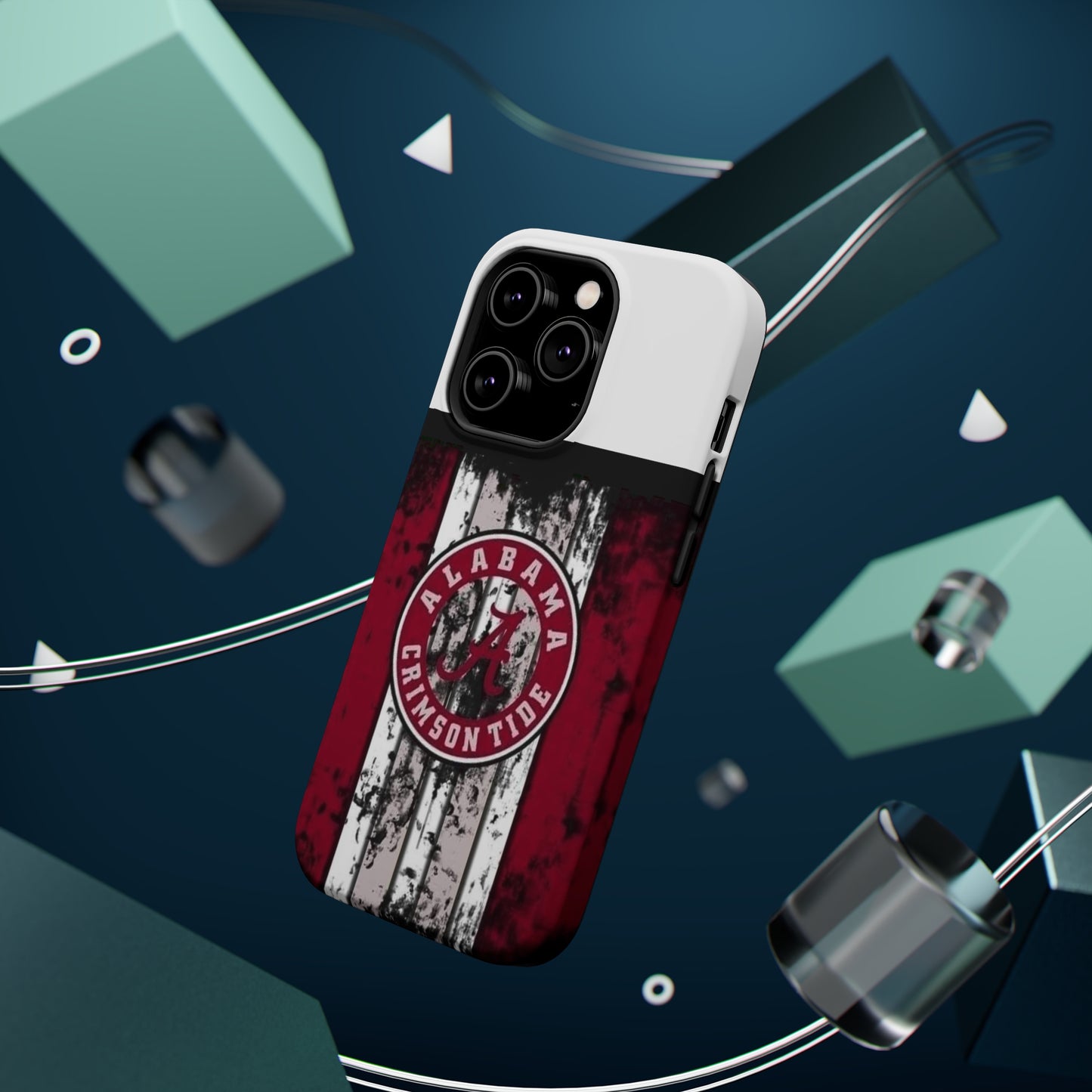 Alabama Crimson Tide MagSafe Tough Cases (White)