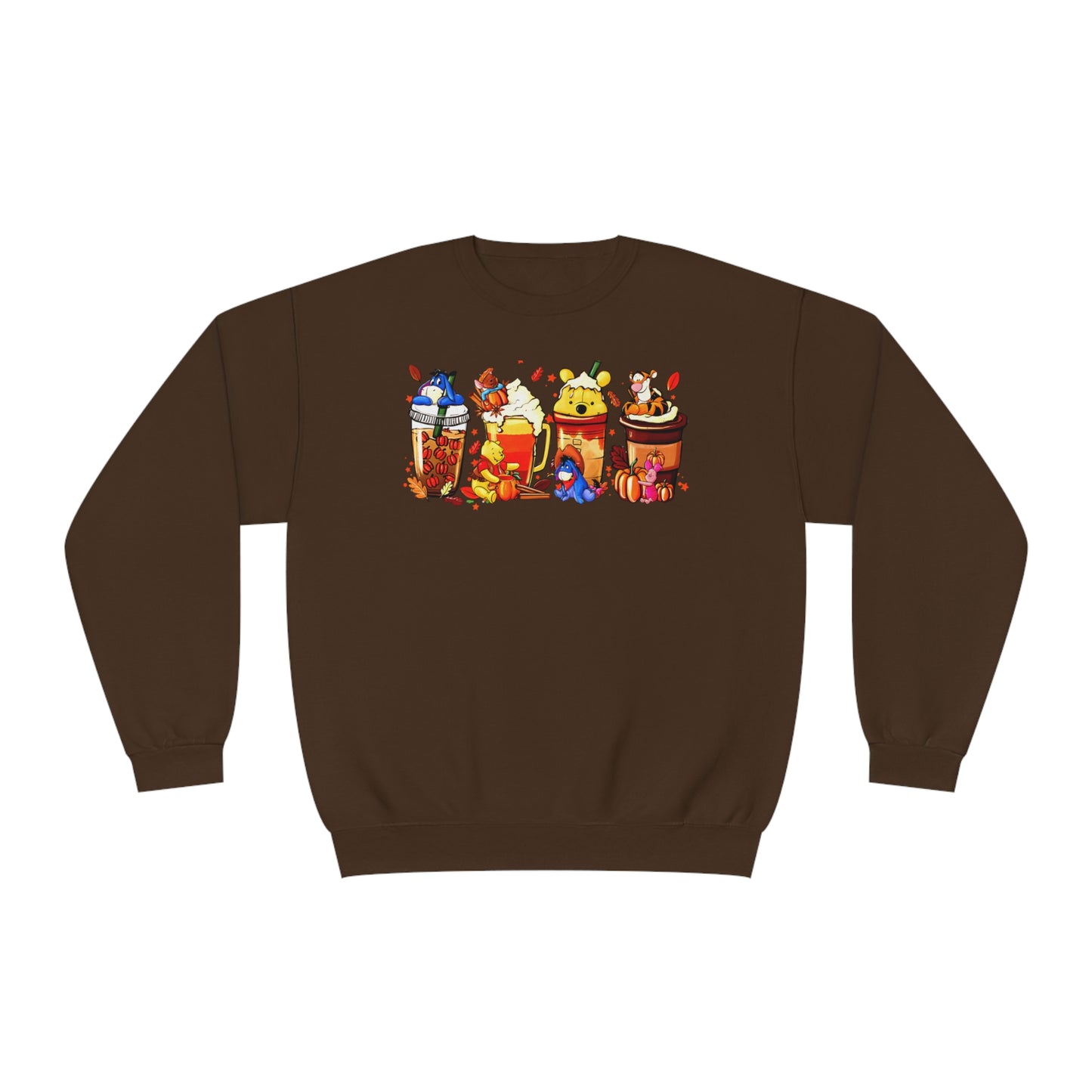 Pooh Bear Latte Unisex NuBlend® Crewneck Sweatshirt