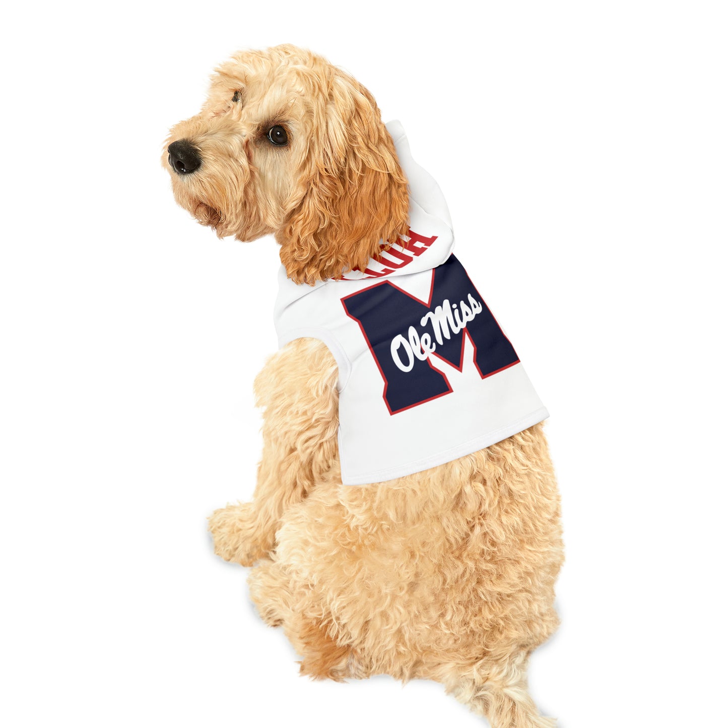 Ole Miss Pet Hoodie