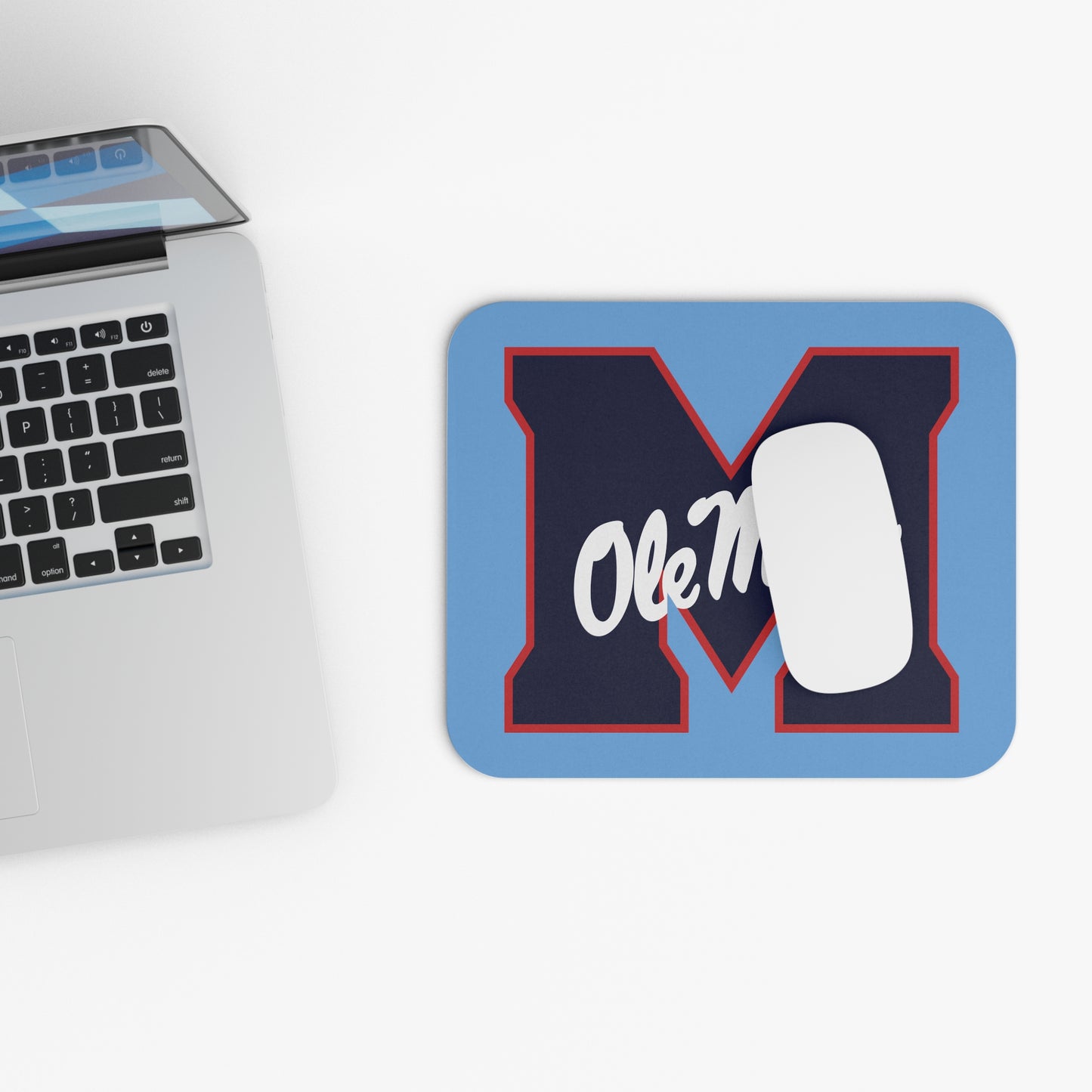 Ole Miss "M" Mouse Pad (Rectangle)