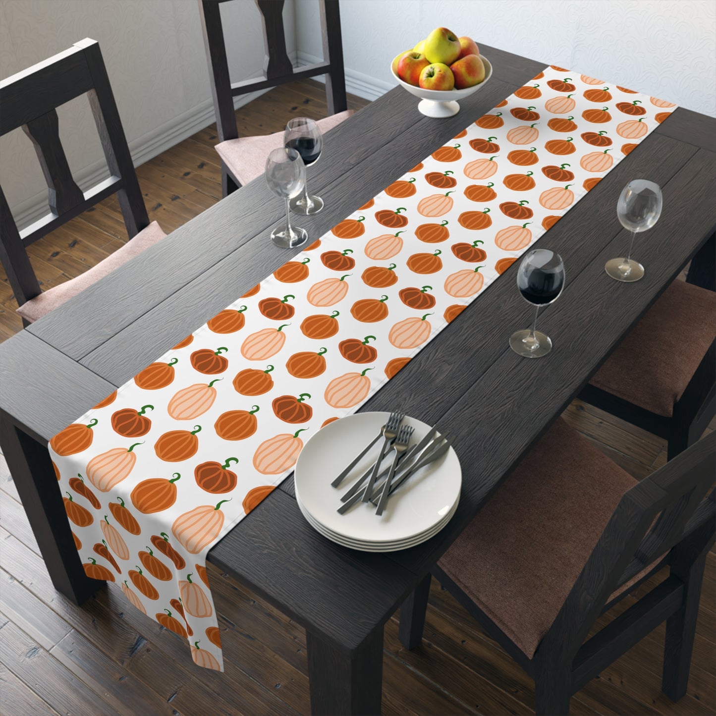 Pumpkin Table Runner (Cotton, Poly)