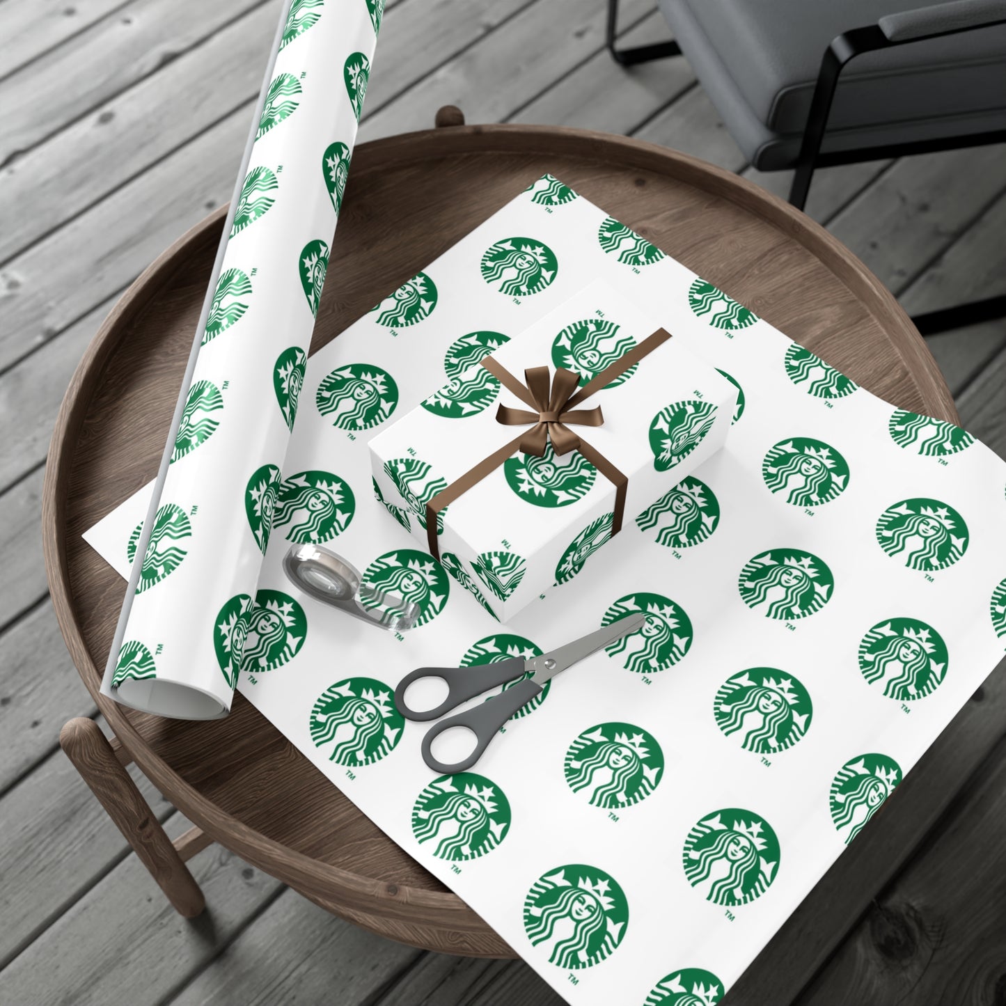 Starbucks Gift Wrap Papers