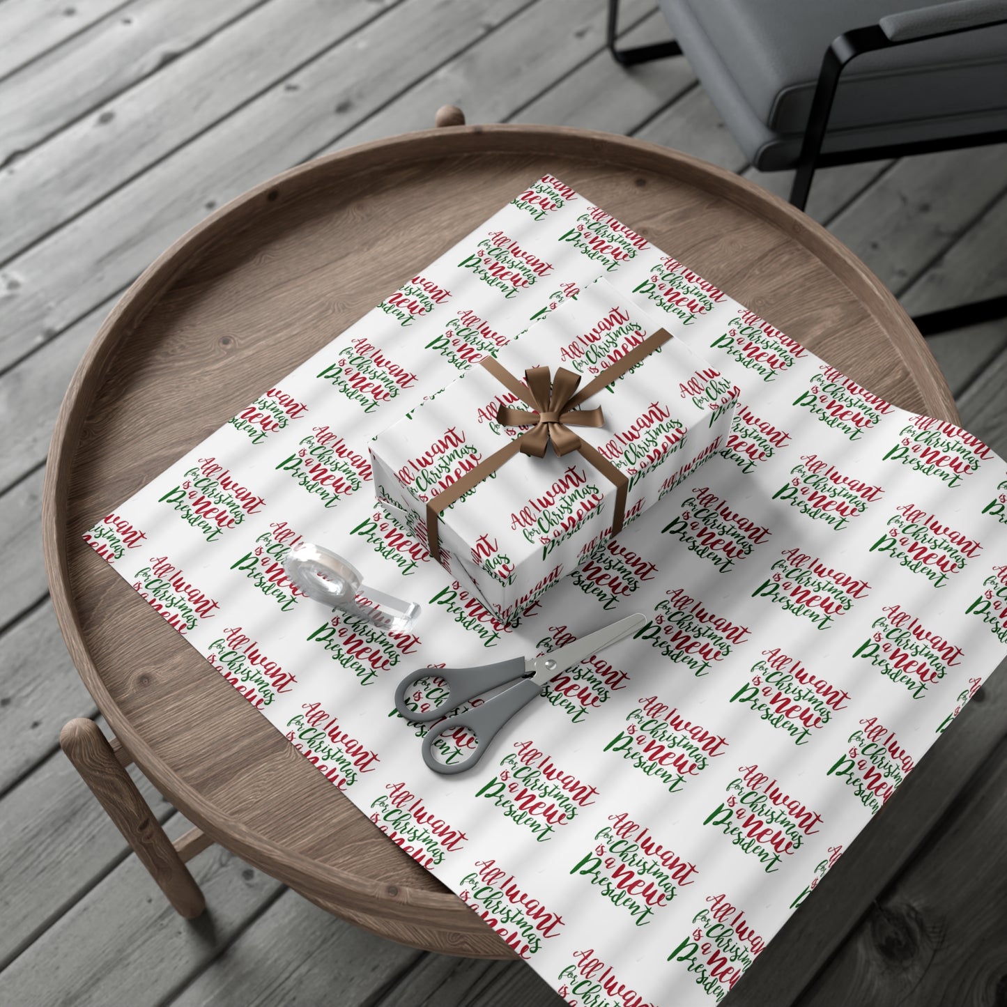 New President Gift Wrap Papers