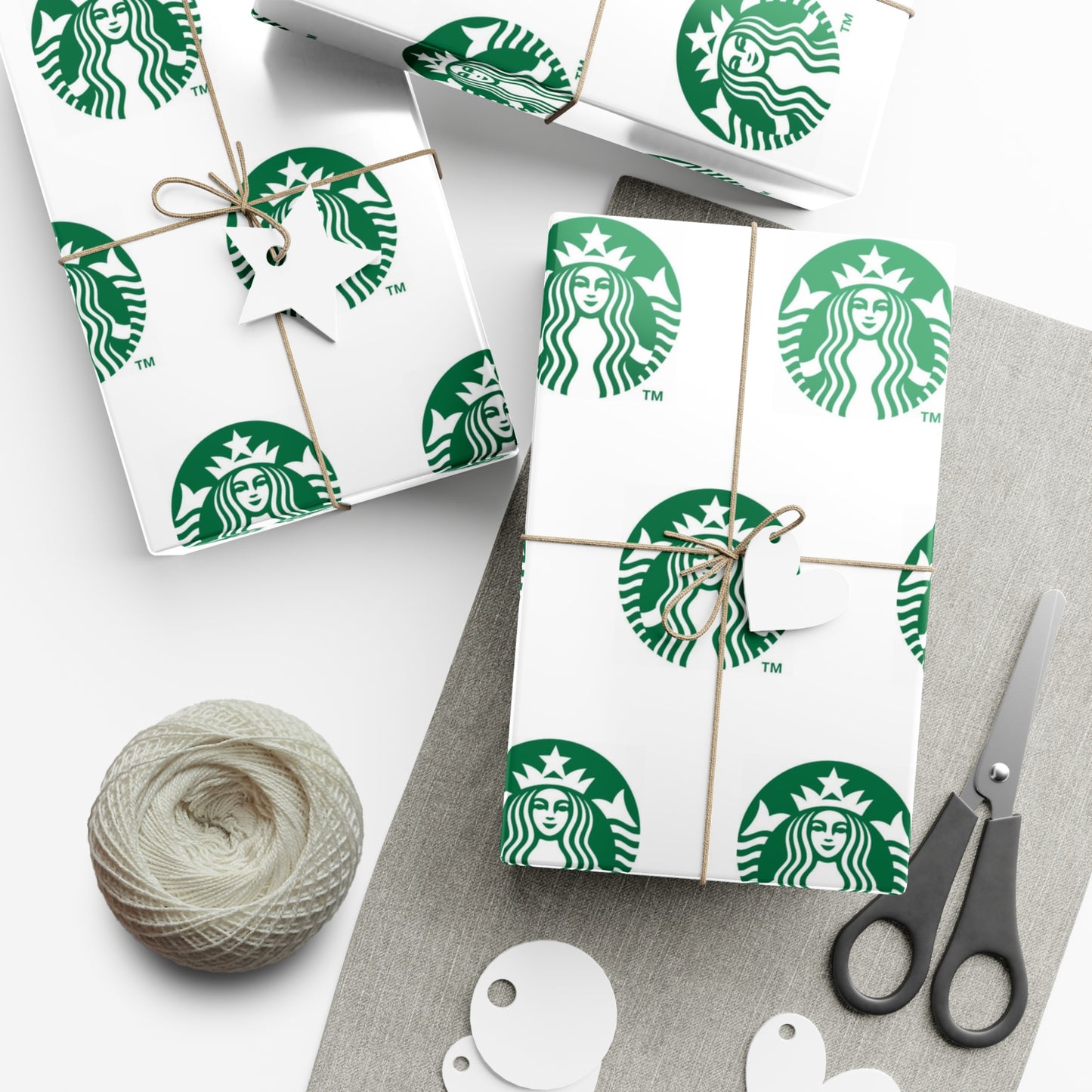 Starbucks Gift Wrap Papers
