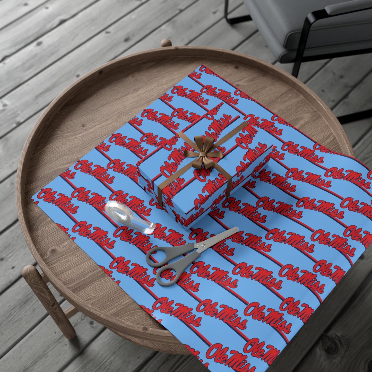 Ole Miss Gift Wrap Papers