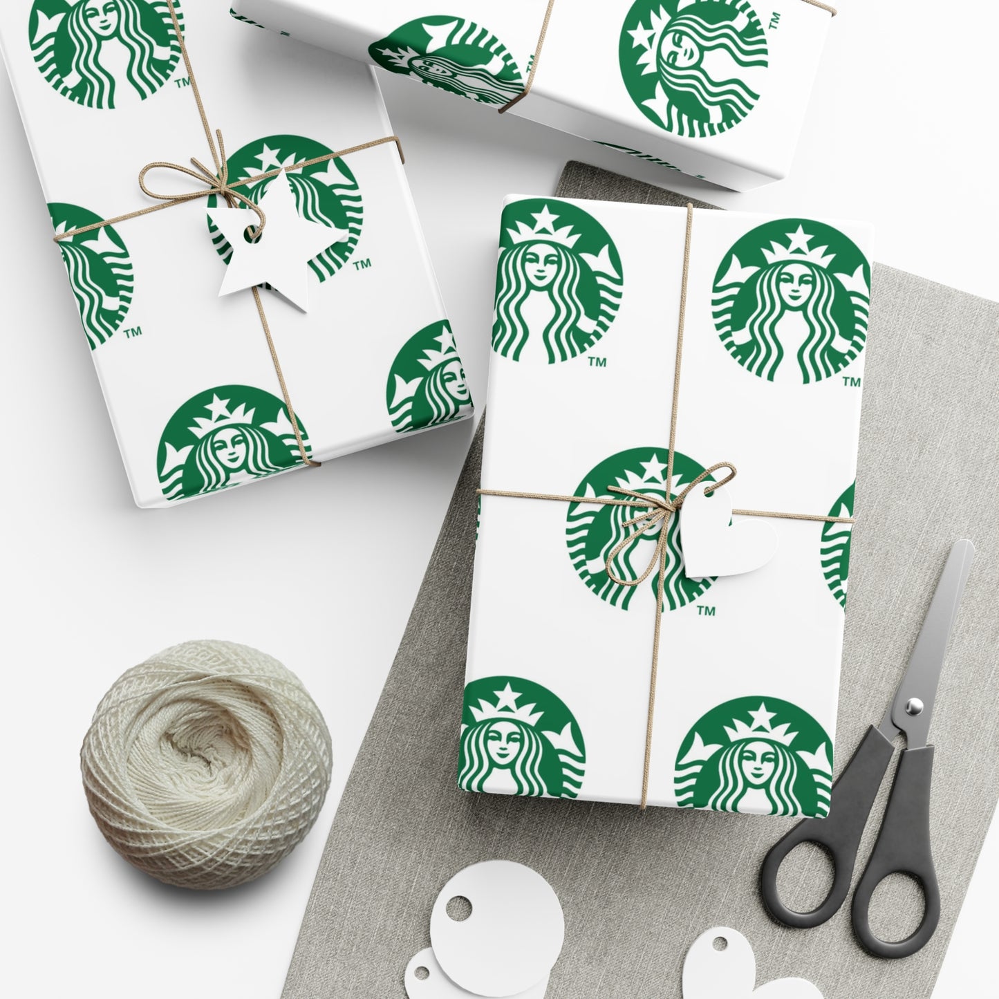 Starbucks Gift Wrap Papers