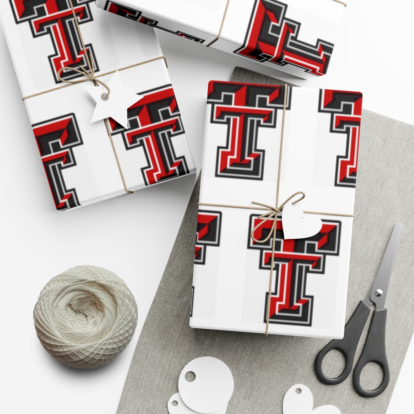 Texas Tech "T" Gift Wrap Papers