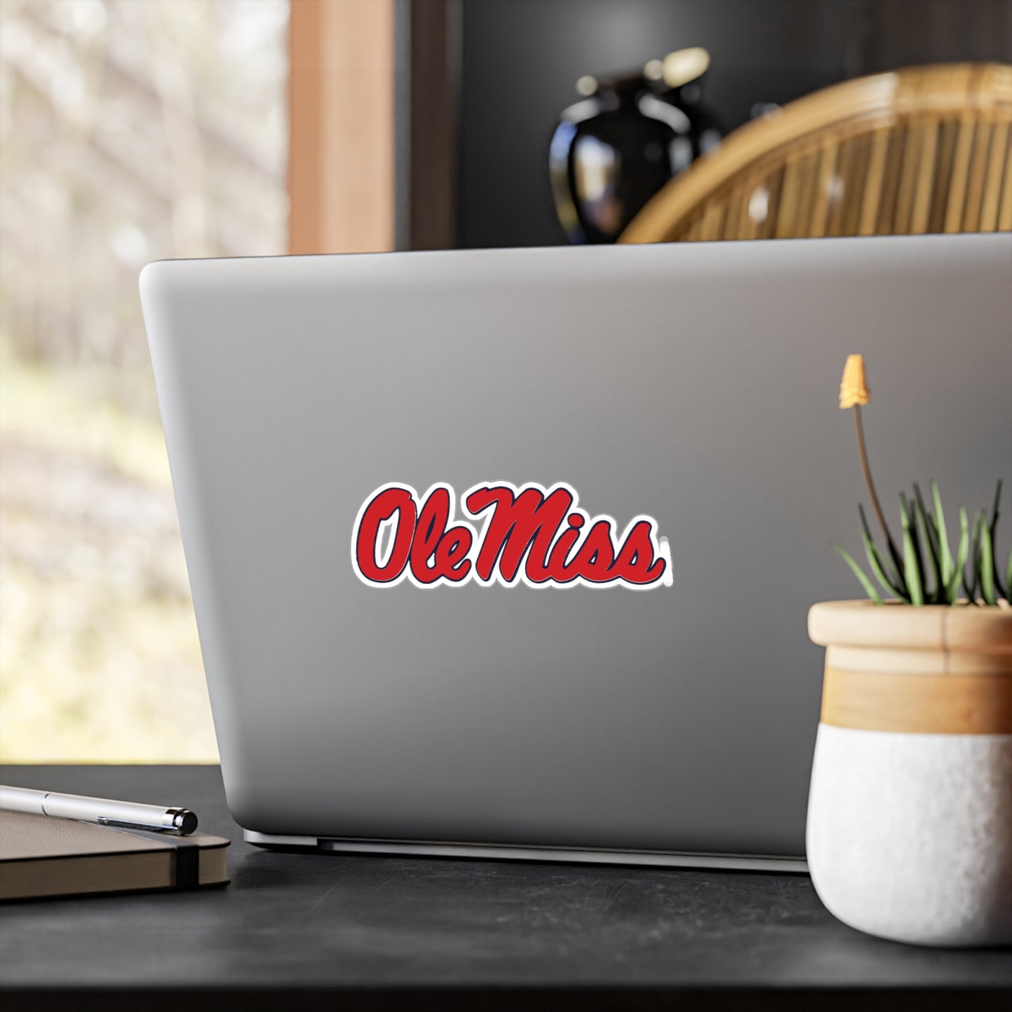 Ole Miss Kiss-Cut Vinyl Decals