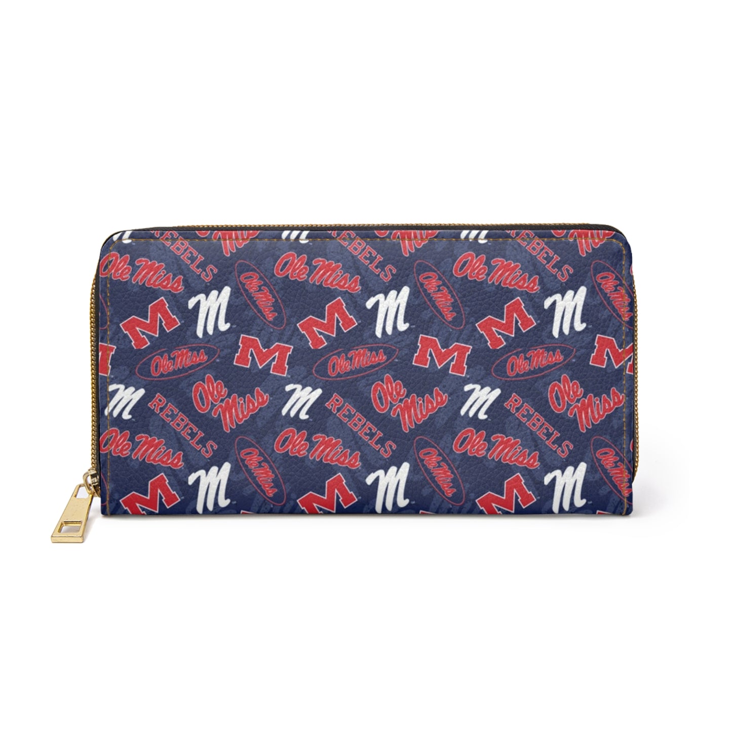 Ole Miss Zipper Wallet