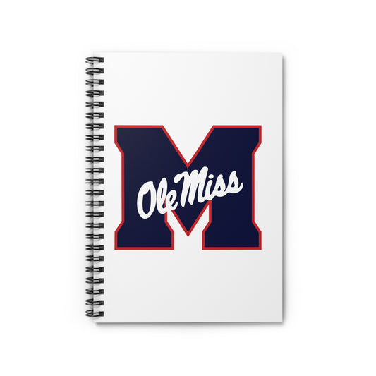 Ole Miss Spiral Notebook - Ruled Line