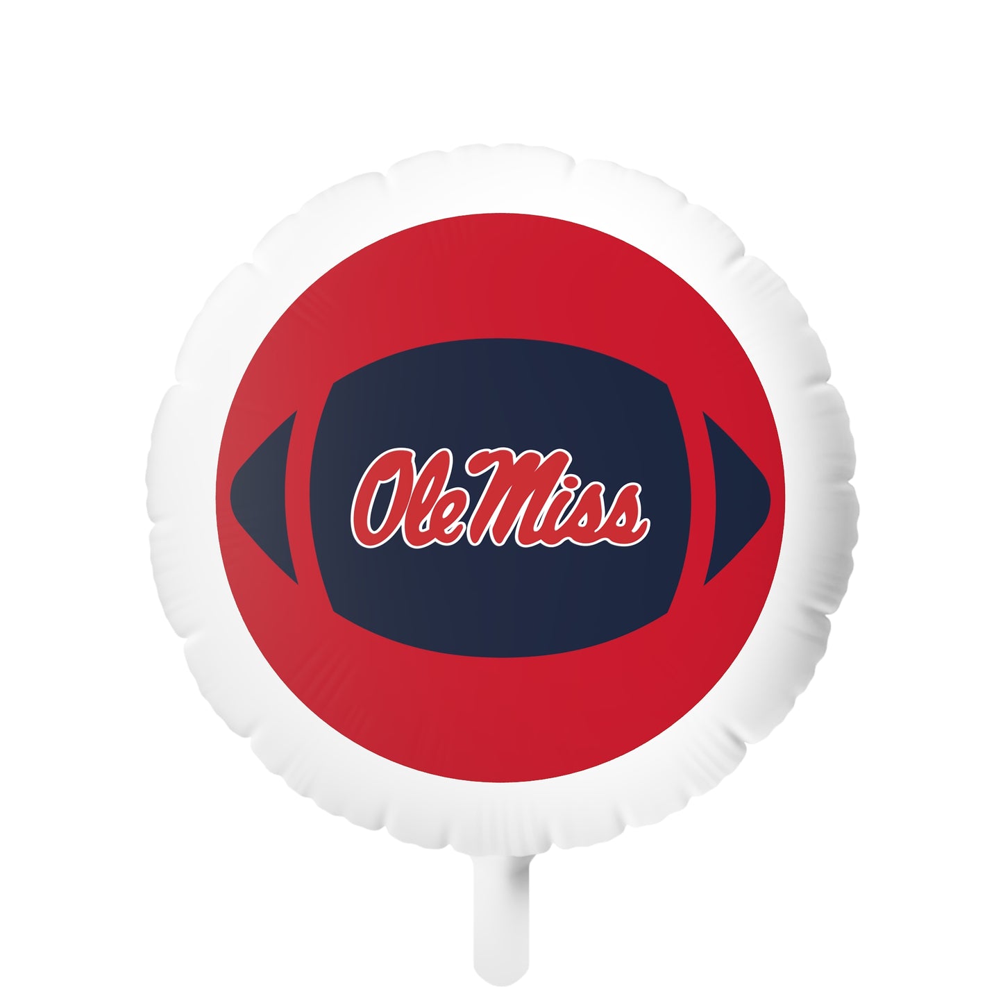 Ole Miss Football Mylar Helium Balloon