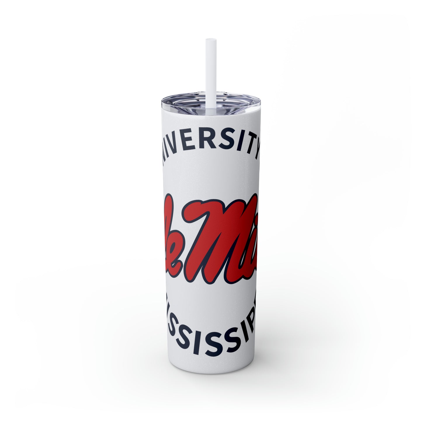 UM Skinny Tumbler with Straw, 20oz