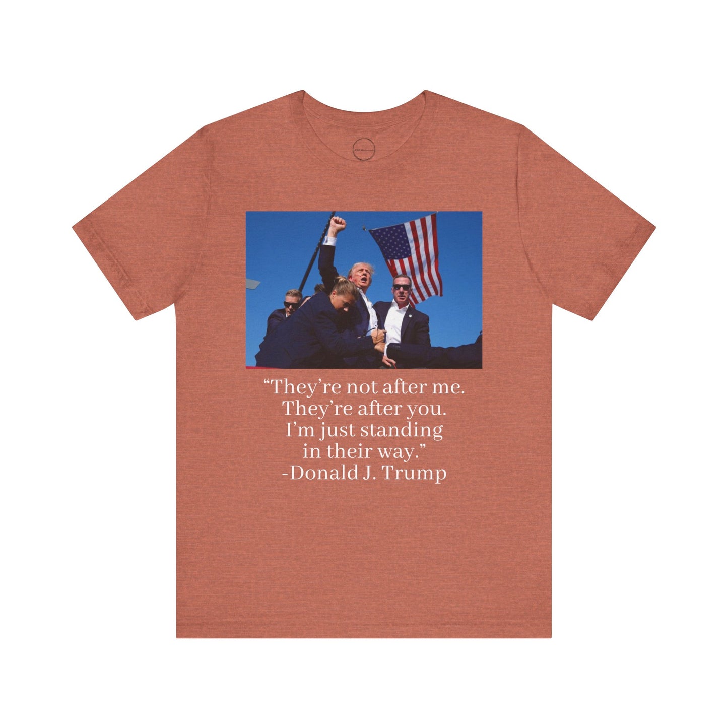 Trump Hero - Unisex Garment-Dyed T-shirt