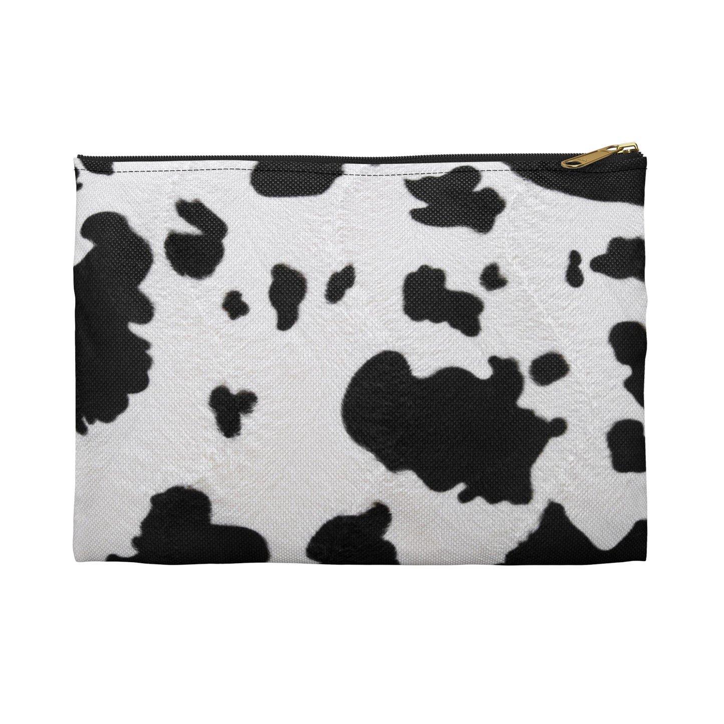 Cow Print Accessory Pouch