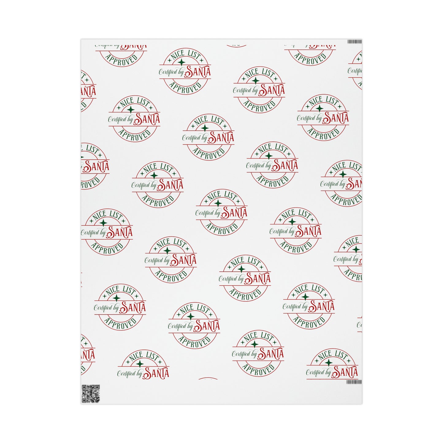 Nice List Wrapping Paper