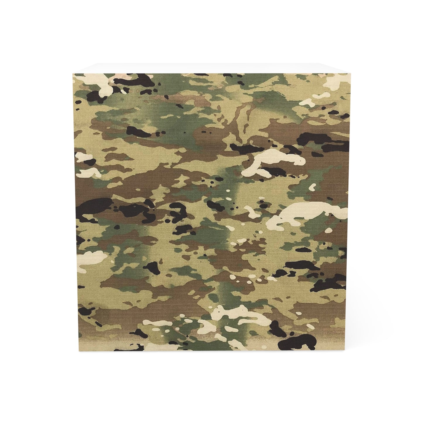 Camouflage Note Cube