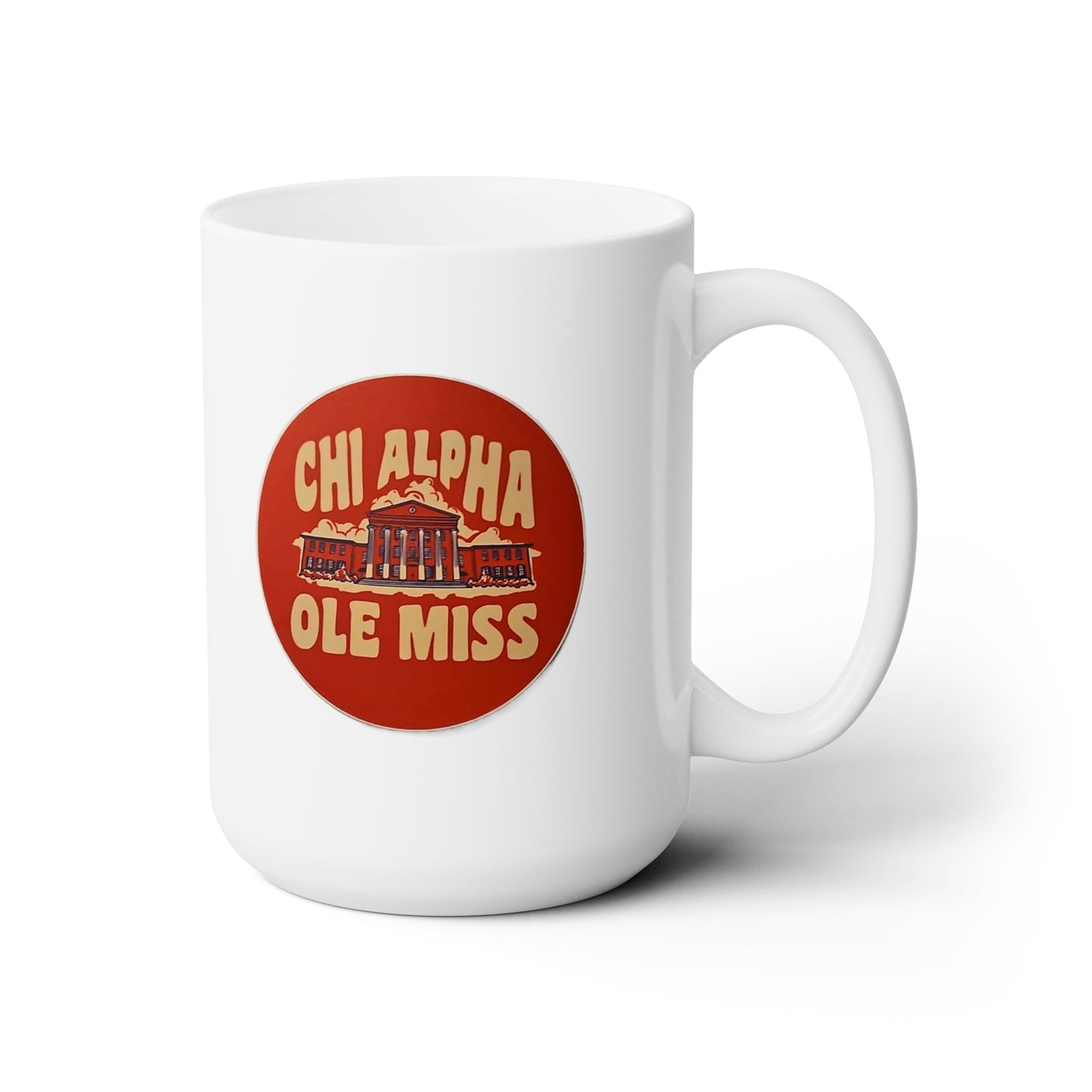 Chi Alpha Ceramic Mug 15oz