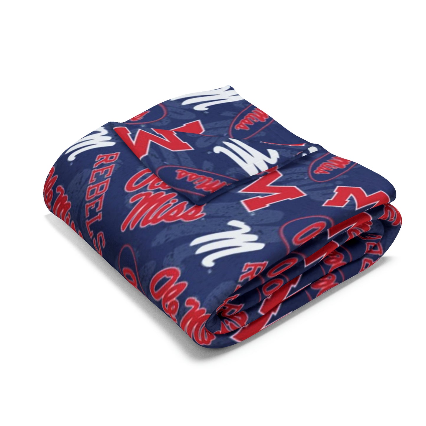 Ole Miss Arctic Fleece Blanket