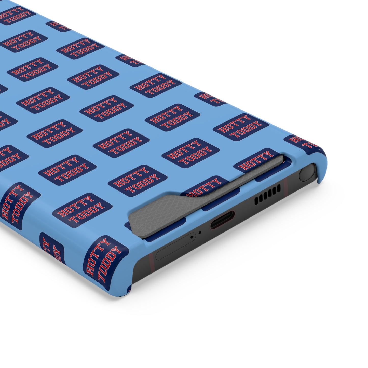 iPhone and Samsung Hotty Toddy (BLUE) Phone Case With Card Holder